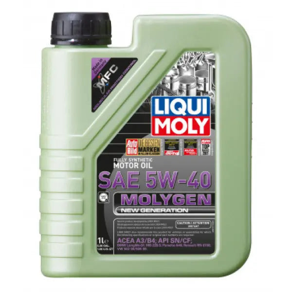 Liqui Moly Leichtlauf High Tech - 5W-40 Molygen Synthetic Engine Oil SSF