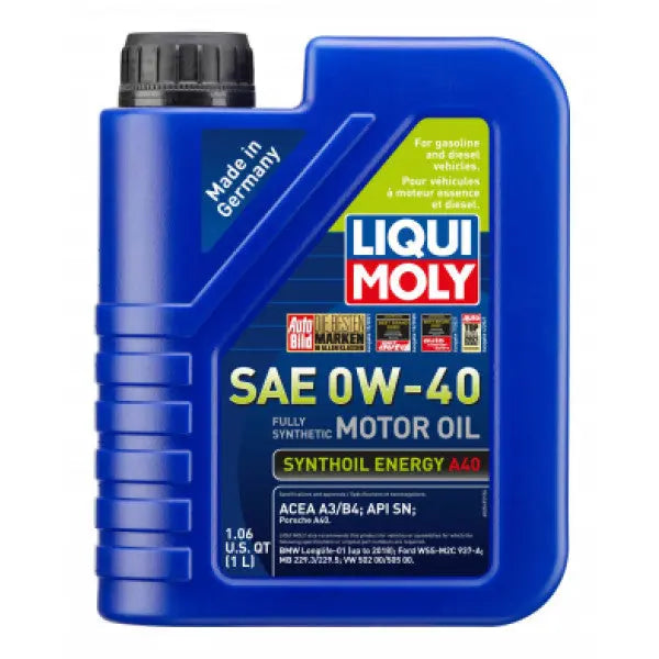 Liqui Moly Leichtlauf High Tech - 0W-40 Synthetic Engine Oil SSF