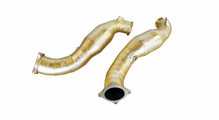 NOVITEC SPORT METAL EXHAUST CATALYSTS MCLAREN SENNA 2019-20 Novitec