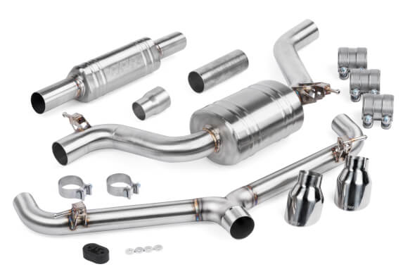 APR EXHAUST - CATBACK SYSTEM WITH FRONT MUFFLER - VOLKSWAGEN MK7/MK7.5 GTI APR