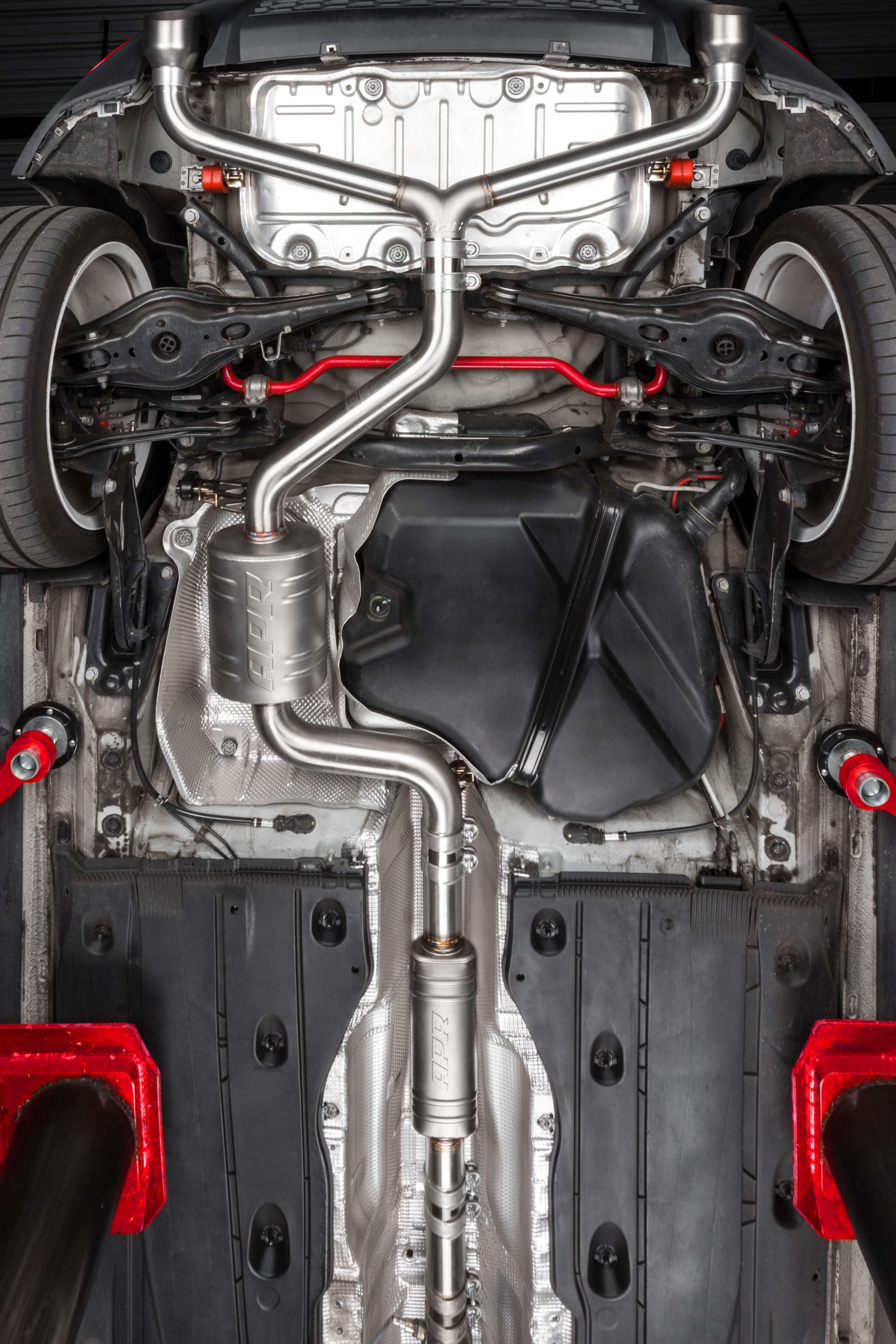 APR EXHAUST - CATBACK SYSTEM WITH FRONT MUFFLER - VOLKSWAGEN MK7/MK7.5 GTI APR