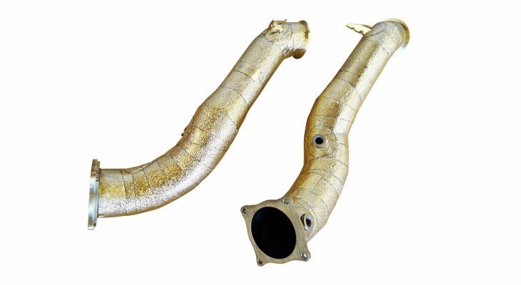 NOVITEC CATALYST REPLACEMENT EXHAUST PIPE MCLAREN SENNA 2019-20 Novitec