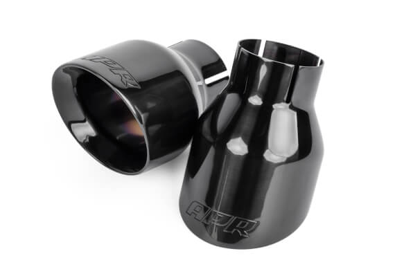 AUDI/VOLKSWAGEN APR DOUBLE-WALLED 4" SLASH-CUT EXHAUST TIPS - SET OF 2 APR