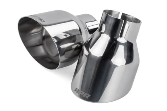AUDI/VOLKSWAGEN APR SINGLE-WALLED SLASH-CUT EXHAUST TIPS - SET OF 2 APR