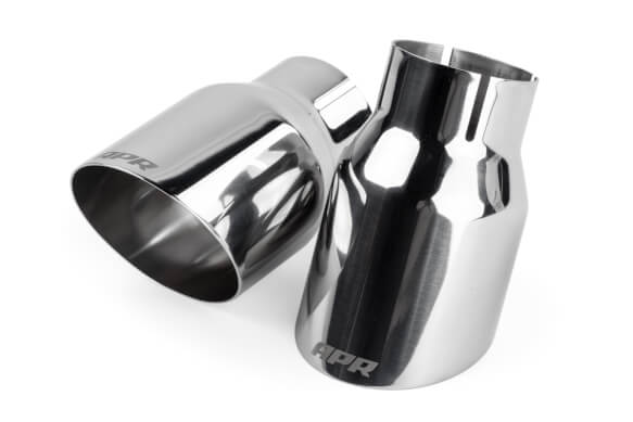AUDI/VOLKSWAGEN APR SINGLE-WALLED SLASH-CUT EXHAUST TIPS - SET OF 2 APR