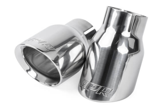 AUDI/VOLKSWAGEN APR DOUBLE-WALLED 3.5" SLASH-CUT EXHAUST TIPS - SET OF 2 APR