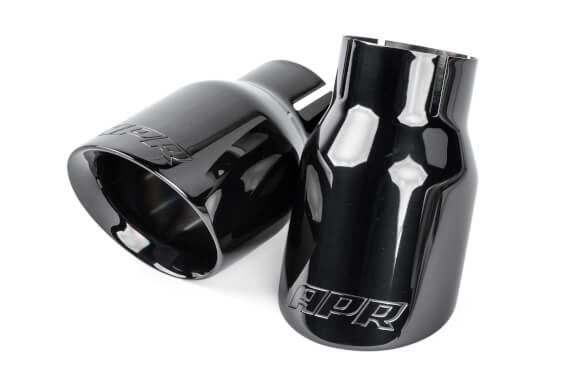 AUDI/VOLKSWAGEN APR DOUBLE-WALLED 3.5" SLASH-CUT EXHAUST TIPS - SET OF 2 APR